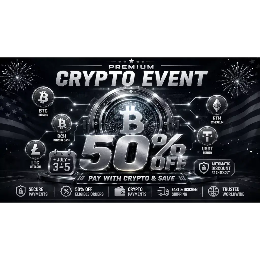 Premium Crypto Savings Event – 50% OFF