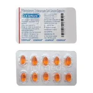 Buy Cernos Caps (Testosterone Undecanoate) Sun Pharmaceuticals