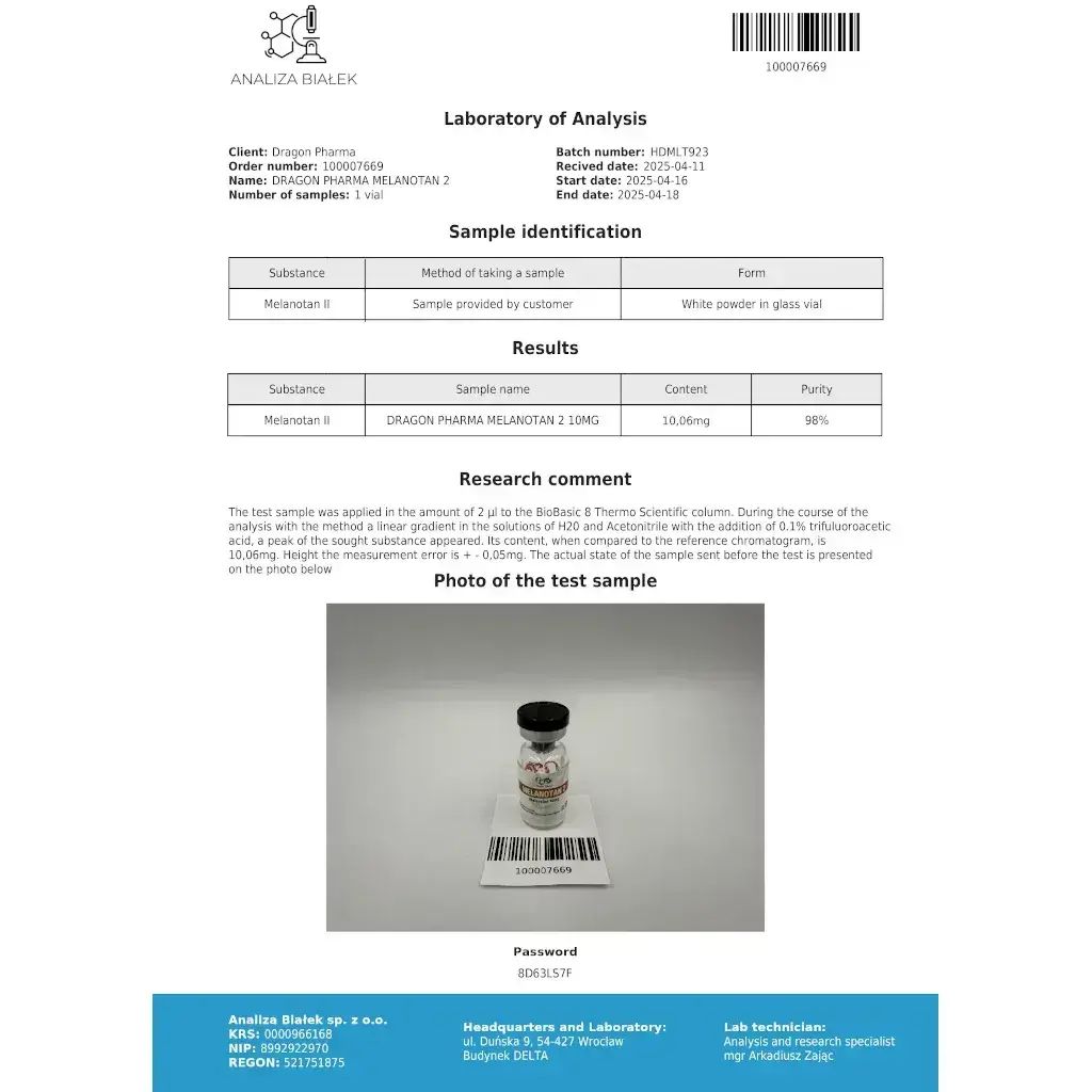 Melanotan 2 10mg