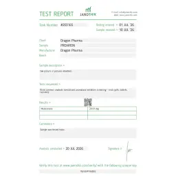 Proviron lab test result (2026-07-20)